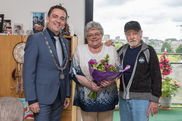 60 jarig bruidspaar Hogewoning 003