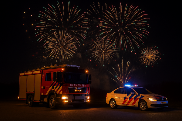 hulpdiensten nieuwjaar