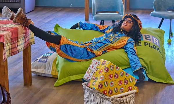 21 Sinterklaas opname dag in het Pietenhuis