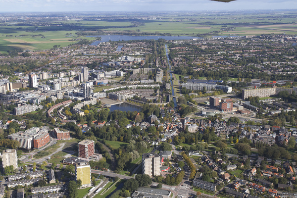 luchtfoto stad gem Zoetermeer