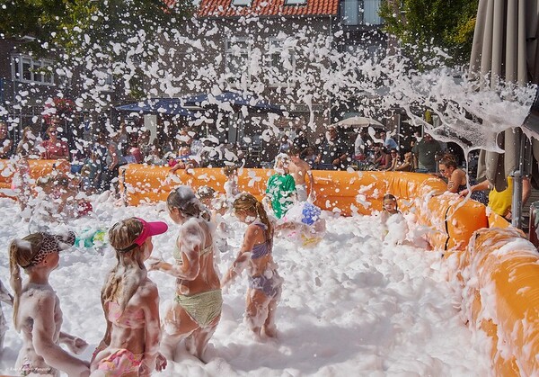 schuimparty Dorpsstraat