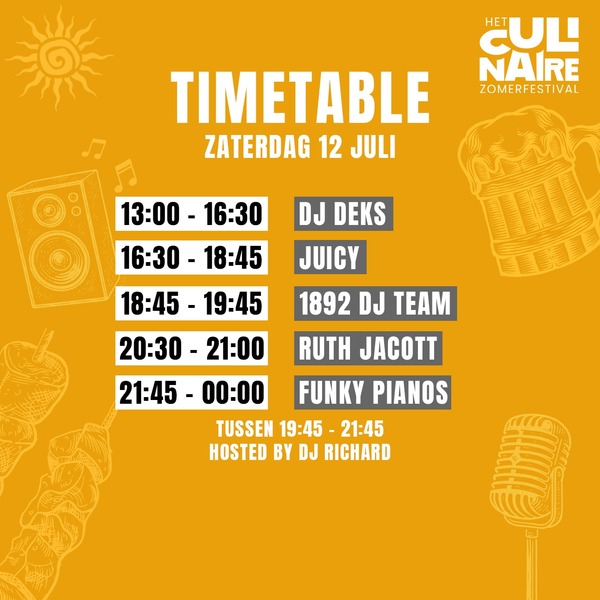 Culinair zaterdag