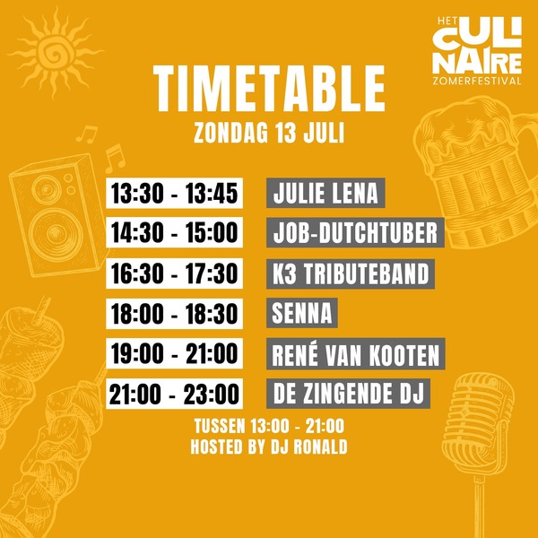 Culinair zondag