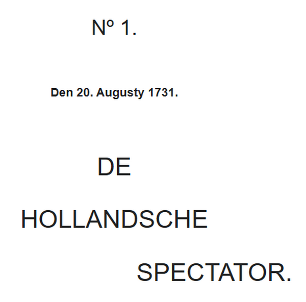Hollandsche spectator wikimedia