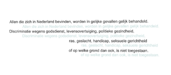 artikel 1 voor raadzaal