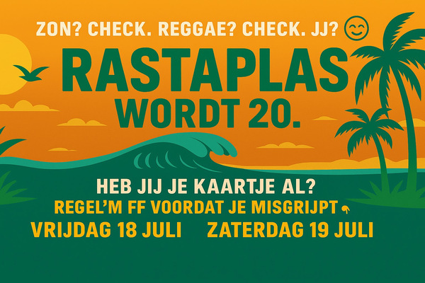 rastaplas 20 jaar