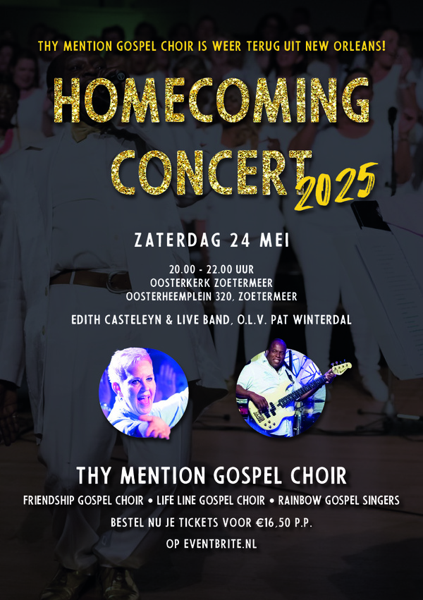 Homecoming concert flyer online