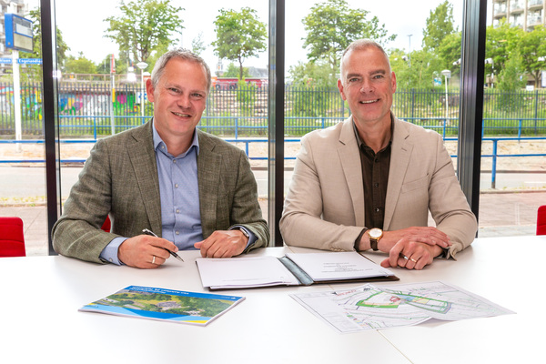 Ondertekening Van Aalstlaan