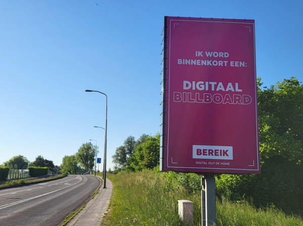 digitale reclamezuil ZA