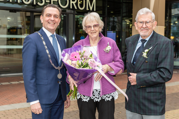 65 jarig bruidspaar Wagenaar 005