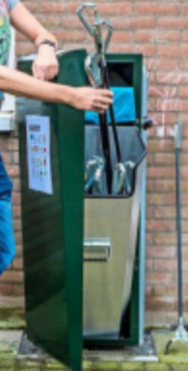 afvalgrijperautomaat gem Zoetermeer