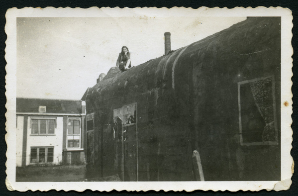 Bunker tussen de rijksweg A12 en Nutricia in