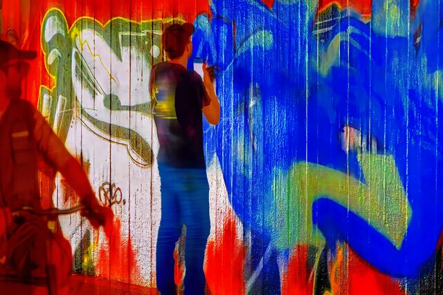 Een ode van Arthur Winailan aan graffitispuiters in de Meerzichttunnel