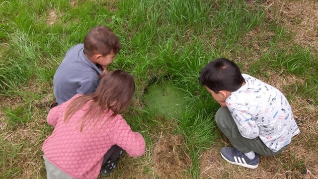 Foto kinderspeelmiddag