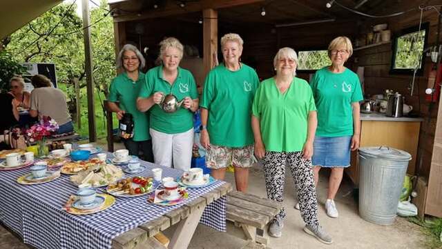 High tea foto vrijwilligers