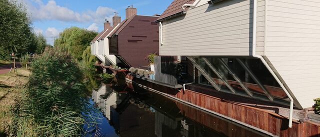 Houtskeletbouw Ben Kraan 1978 fotograaf Dick Valentijn