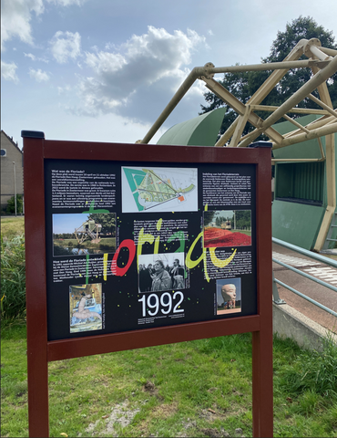 floriadebord onthulling