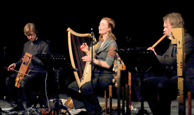 Ensemble Gamut! uit Finland: Ilkka Heinonen, Aino Peltomaa en Juho Myllylä spelen op 1 oktober