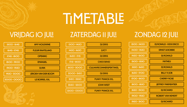 programma culinairfestival Timeless