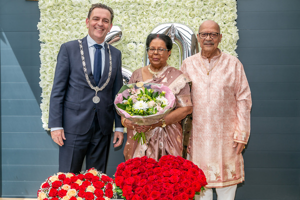 60 jarig bruidspaar Baldew Gangaram Panday 004