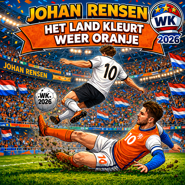 Johan Rensen Het land kleurt weer oranje Front 600