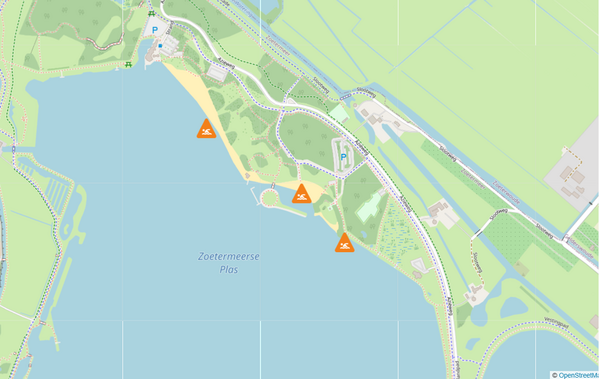 blauwalg in Noord Aa Openstreetmap