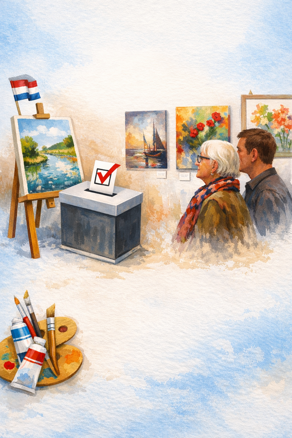 26 2 Kunst kijken stemmen tegelijk 180326 Bron LS inZet