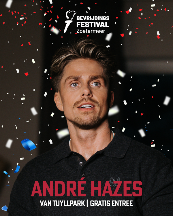 André Hazes Bevrijdingsfestival Zoetermeer 2026