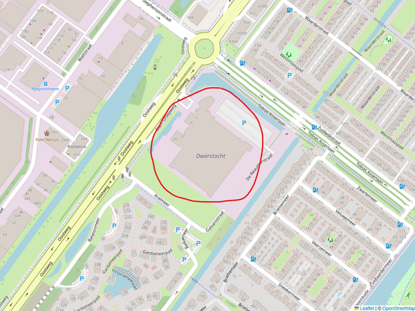 Oostweg 2 openstreetmap