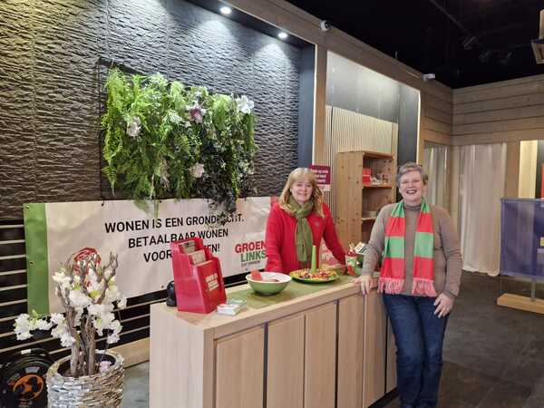 pop up shop GL PvdA ZA