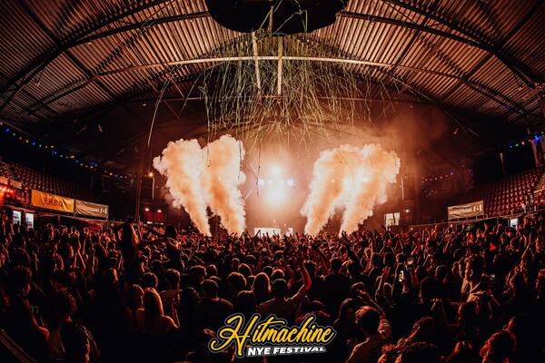 Hitmachine NYE 2025 2026 in SilverDome gemZM