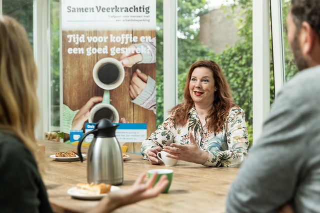 De koffietafel van Samen Veerkrachtig